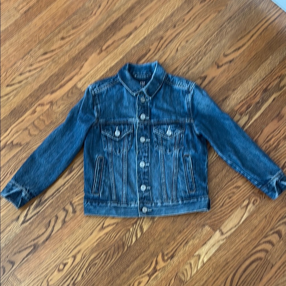 GAP Blue Jean Jacket Classic Trucker Style